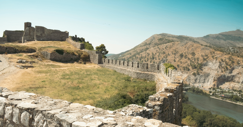 Historic Albania Castle Ruins