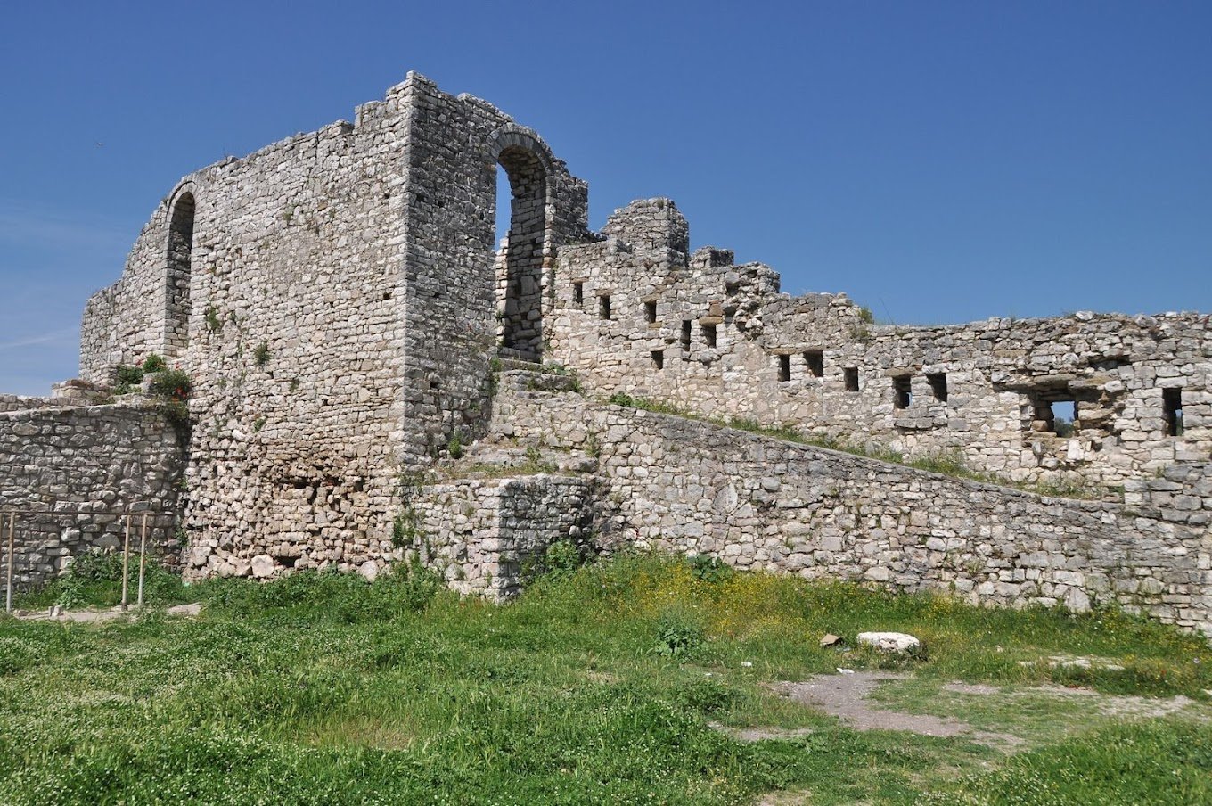 Berat Castle historic site albania